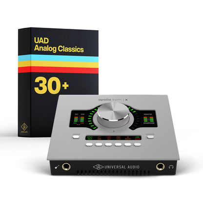 Universal Audio Apollo Twin X QUAD Desktop Thunderbolt Interface | UAD Analog Classics