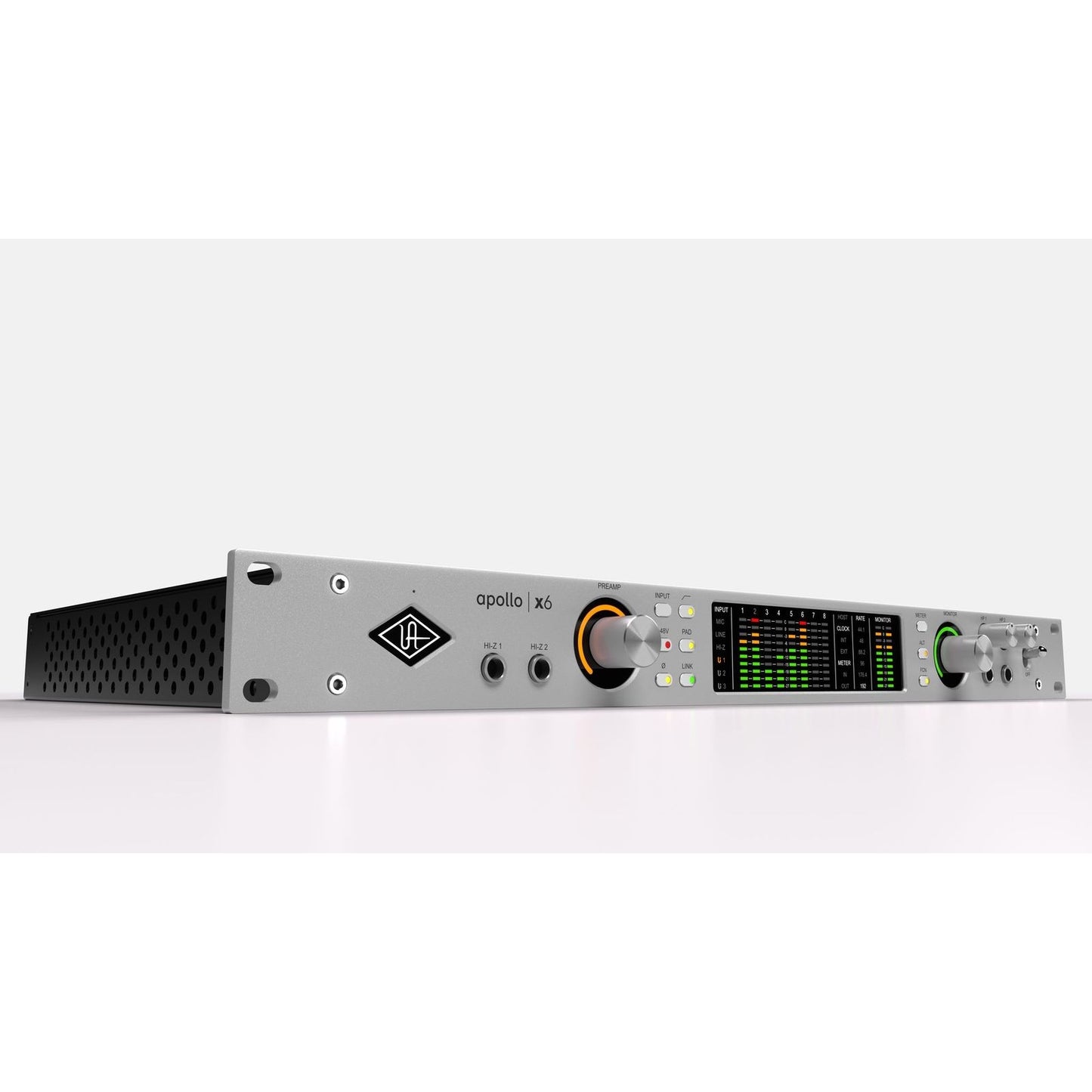 Universal Audio Apollo x6 Gen 2 Audio Interface 1U Rackmount Thunderbolt | UAD Analog Classics