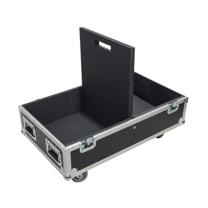 ProX XS-SP2X441917W Universal ATA Dual Speaker Flight Case With Casters