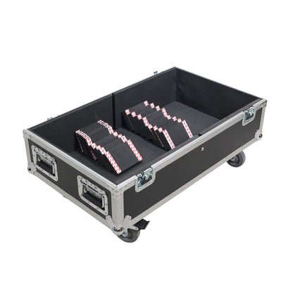 ProX XS-SP2X441917W Universal ATA Dual Speaker Flight Case With Casters