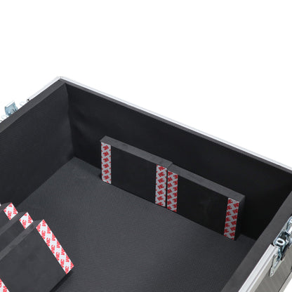 ProX XS-SP2X441917W Universal ATA Dual Speaker Flight Case With Casters