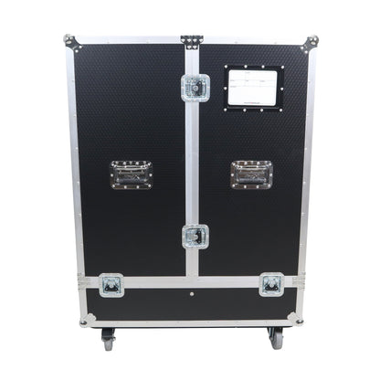 ProX XS-SP2X441917W Universal ATA Dual Speaker Flight Case With Casters
