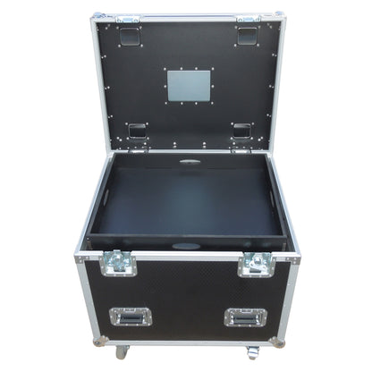 ProX TruckPax Utility Case ATA Road Case With Casters and Dividers | 24"x30"x30"