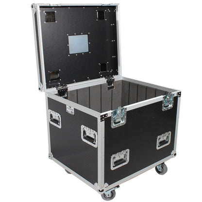 ProX TruckPax Utility Case ATA Road Case With Casters and Dividers | 24"x30"x30"