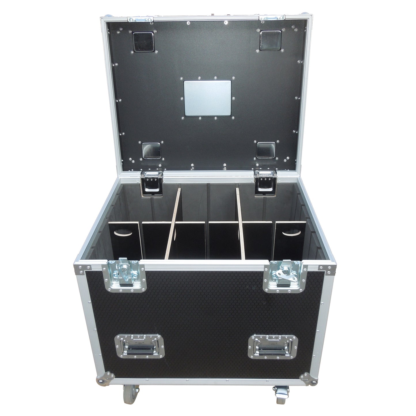 ProX TruckPax Utility Case ATA Road Case With Casters and Dividers | 24"x30"x30"