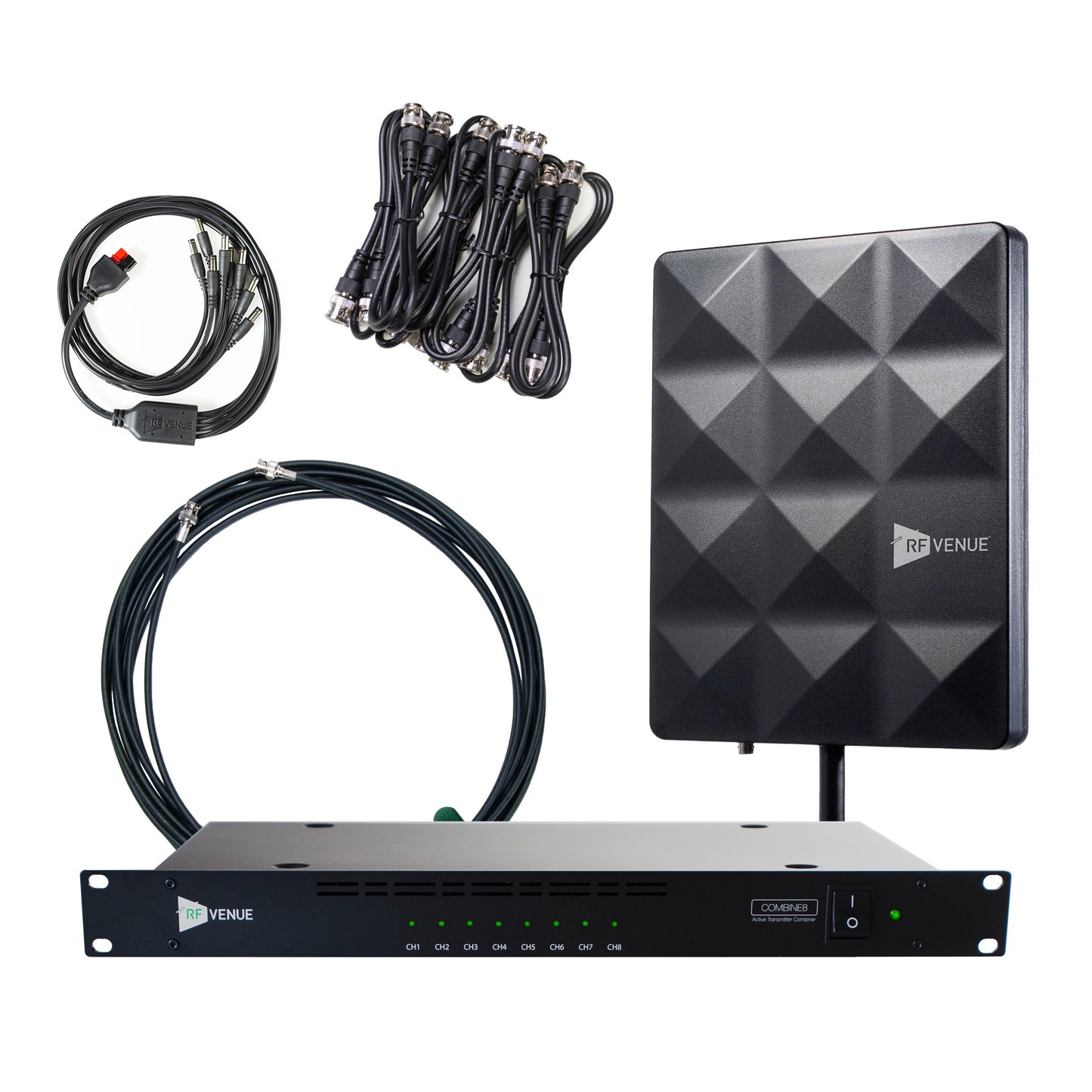 RF Venue COMB8CP-STAGE 8 Channel IEM Pack, with CP Stage Antenna