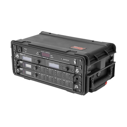 SKB 3i-4U11-W 4U Injection Molded Portable Rack With Wheels