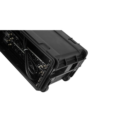 SKB 3i-4U11-W 4U Injection Molded Portable Rack With Wheels