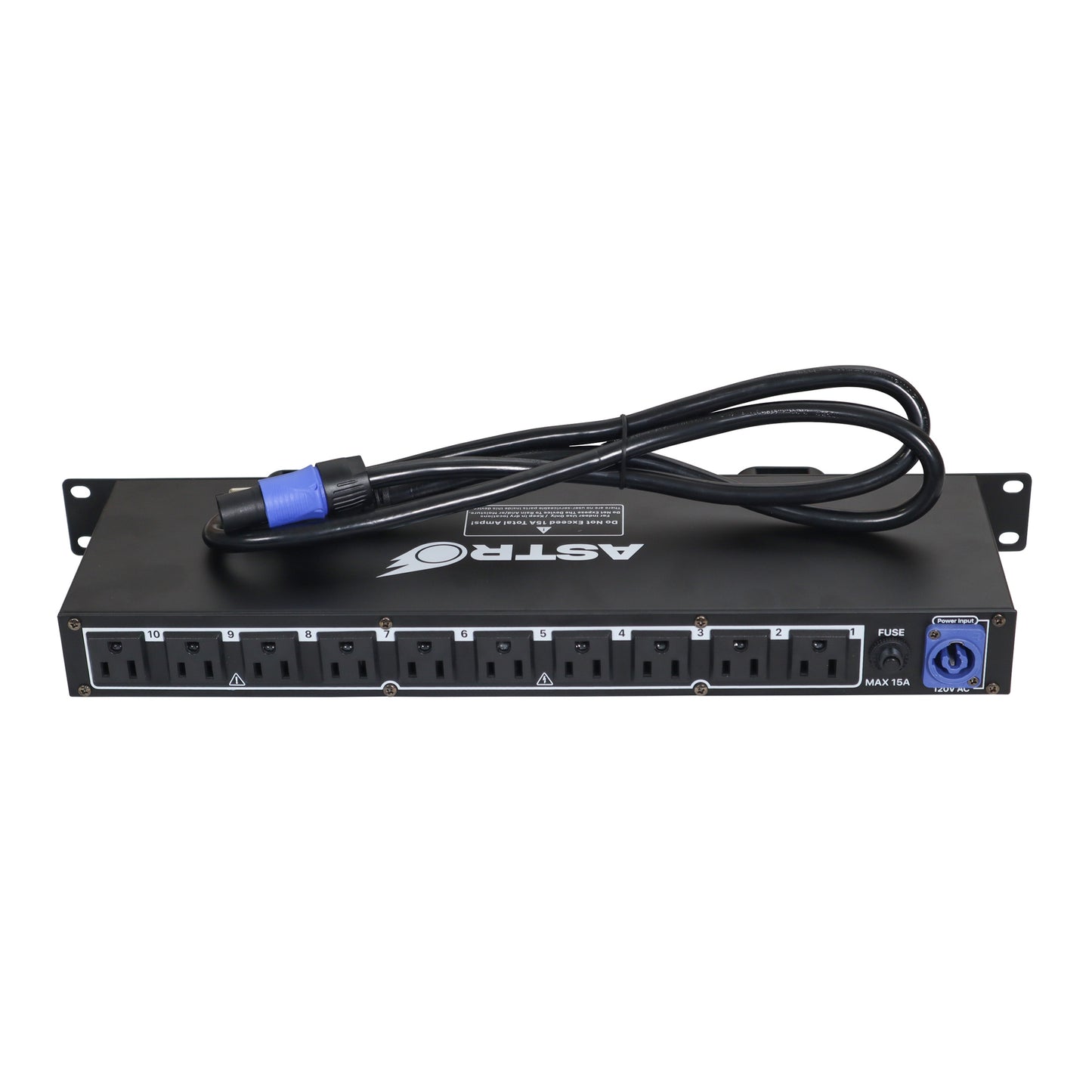 ProX X-PC10ASTRO 10-Way Rear Panel Rack Power Distribution Center