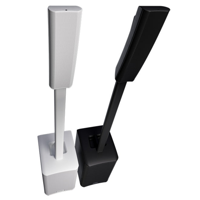 QSC KC12S-WH 3kW Active 12" Column System Subwoofer | White