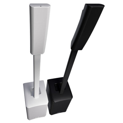 QSC KC12S-WH 3kW Active 12" Column System Subwoofer | White