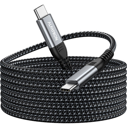 147053_Alfatron-Electronics-USB4-240W-Cable-USB-C-Active-Data-Cable-3.3ft_ALT02sqr
