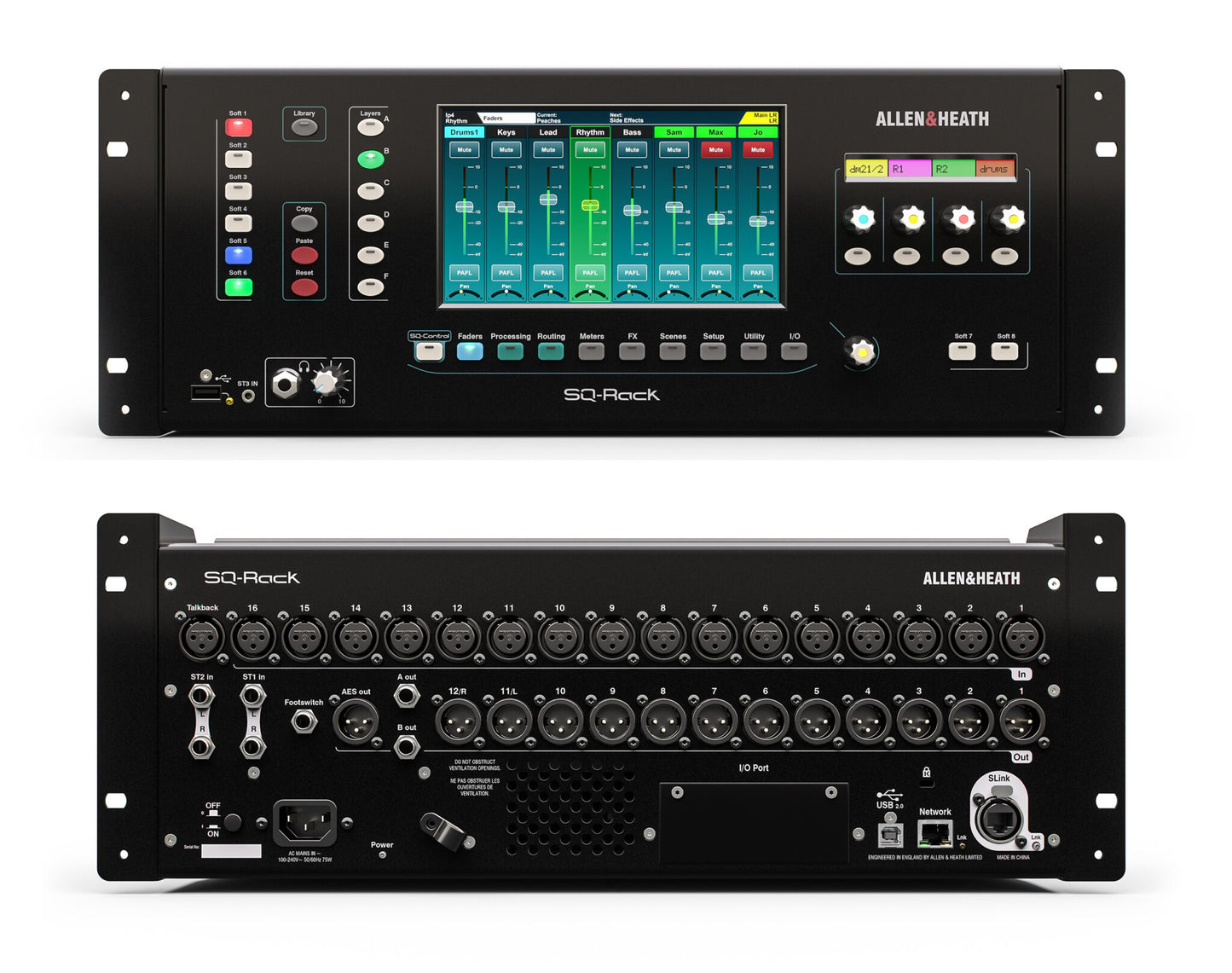 Allen & Heath AH-SQ-RACK Digital Rackmount Mixer
