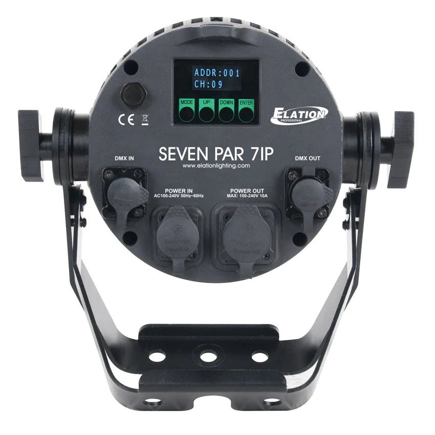 Elation SEVEN PAR 7IP 25W RGBAWL+UV LED Wash Light