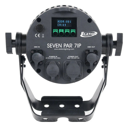 Elation SEVEN PAR 7IP 25W RGBAWL+UV LED Wash Light
