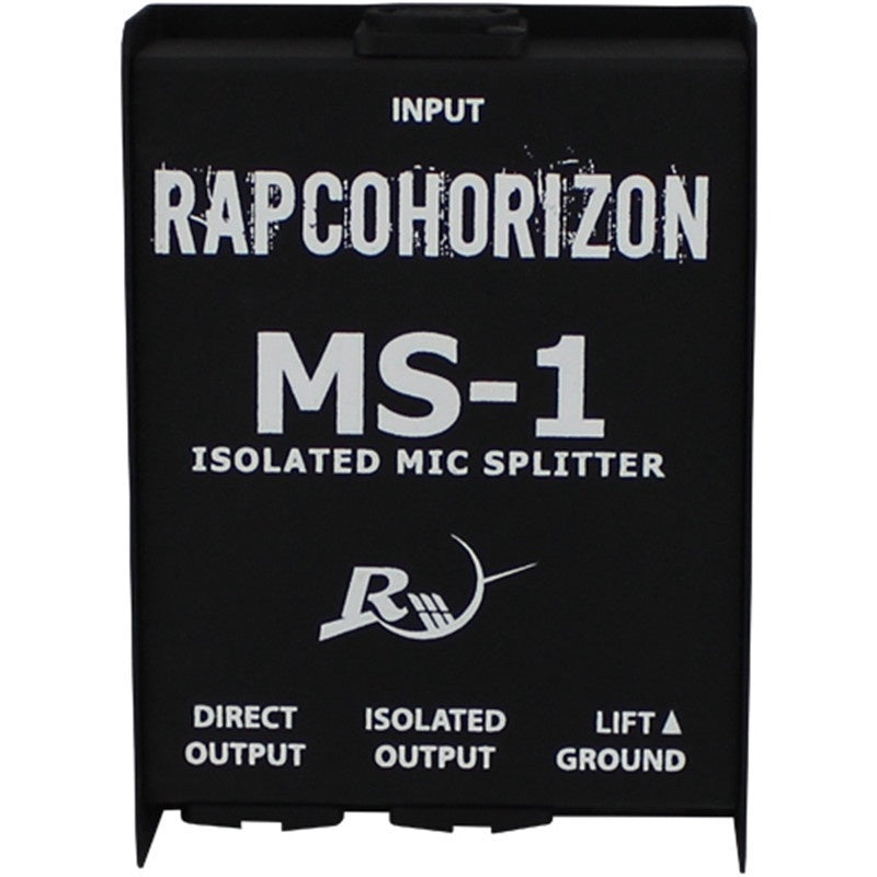 RapcoHorizon MS-1 Passive Mic Splitter With Transformer Isolation