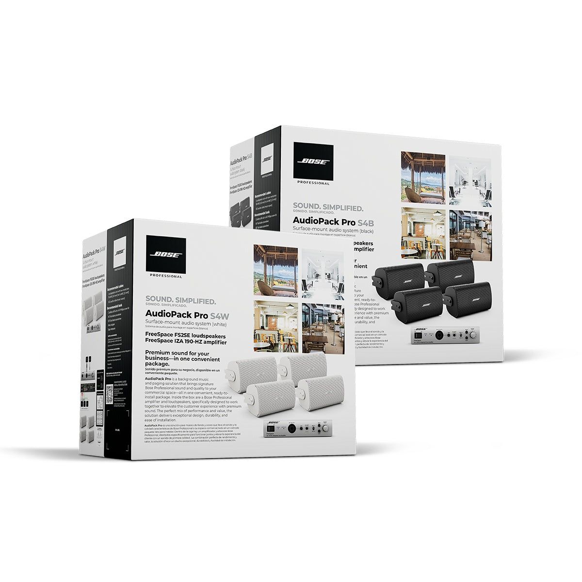Bose AudioPack Pro S4 Background Music and Paging System | Black