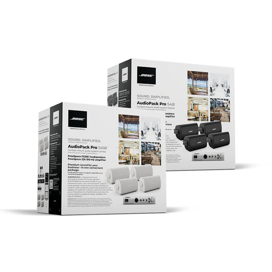 Bose AudioPack Pro S4 Background Music and Paging System | Black