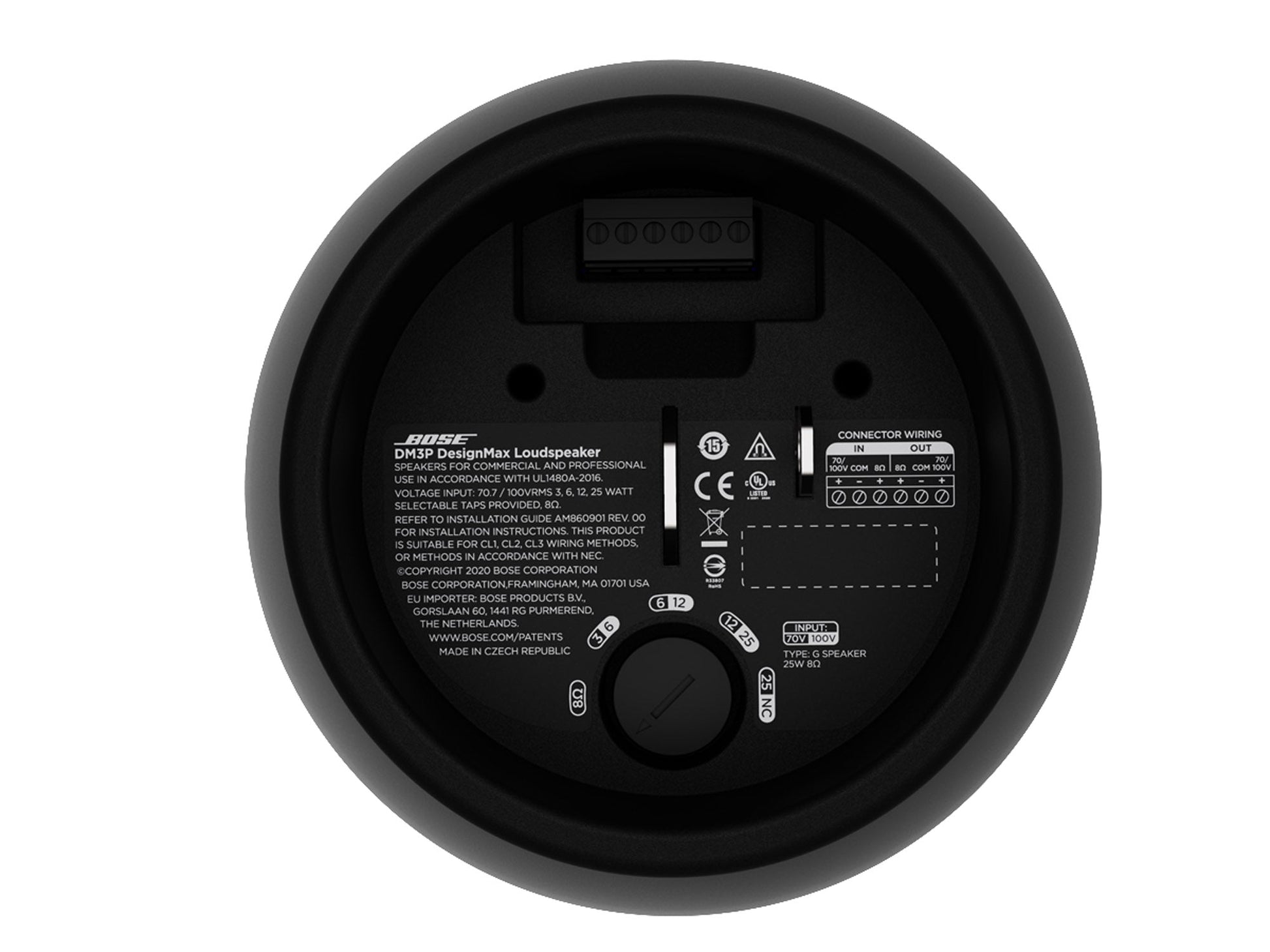 Bose DM3P DesignMax Loudspeakers | Color: Black