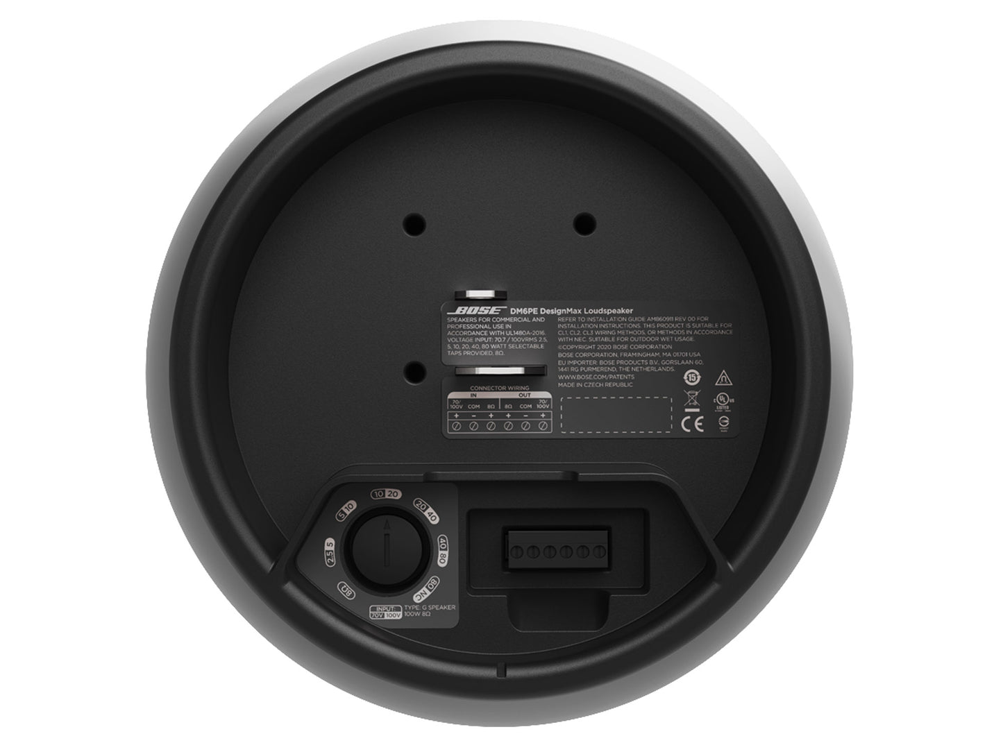 Bose DM6PE DesignMax Loudspeakers | Color: Black