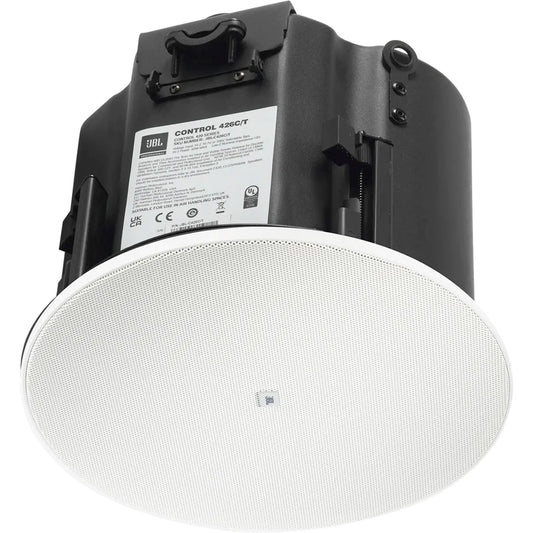 JBL Control 426C/T-LS 6.5" CRBI-Equipped Two-Way Coaxial Ceiling Loudspeaker for Life Safety Applications