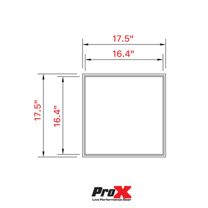 ProX XS-UTL17 ATA Utility Road Case With Casters 18x18x18