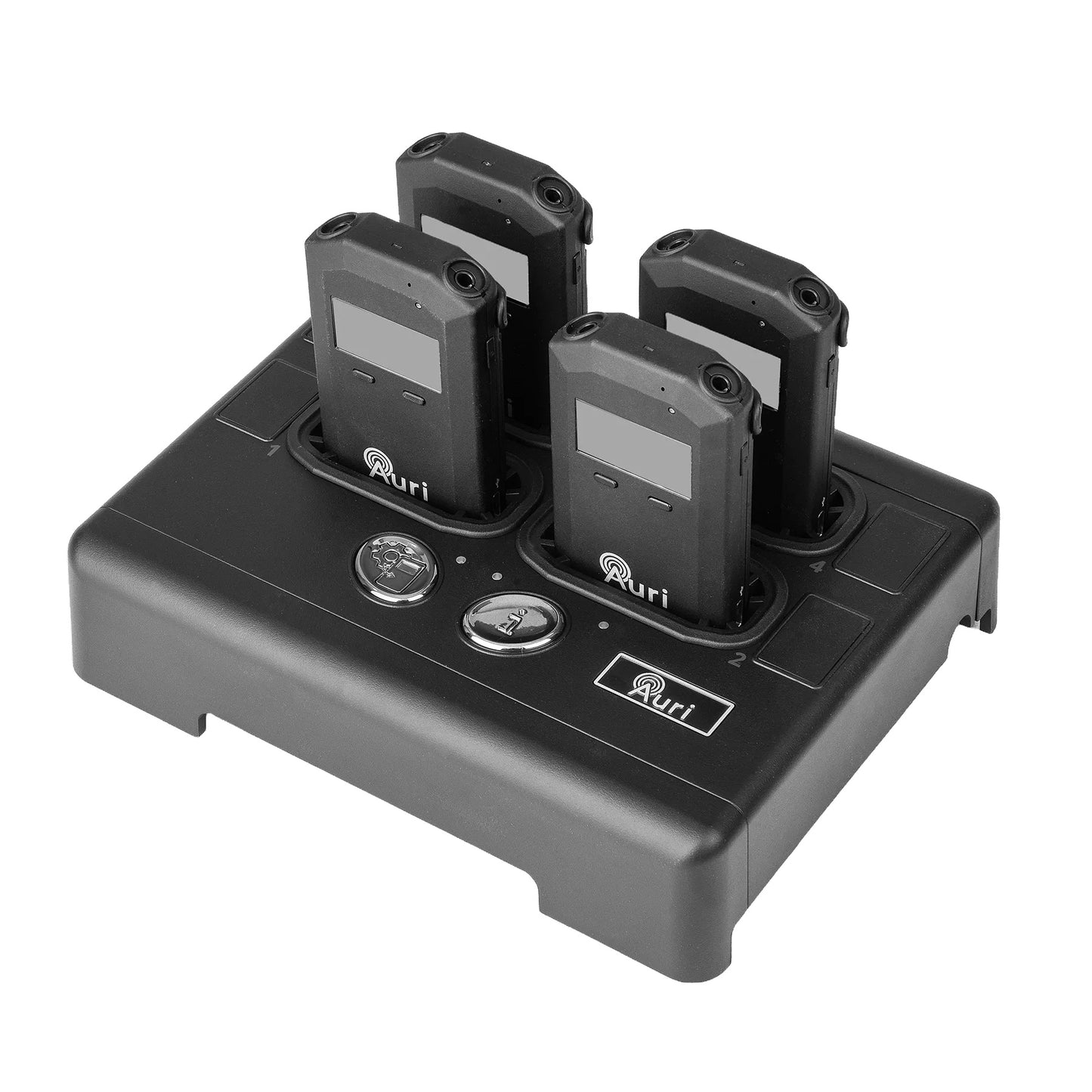 Listen Technologies Auri Docking Station Network-Enabled Charging Dock | 4-Unit