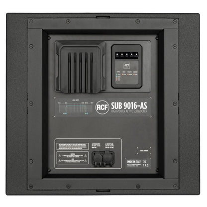 RCF SUB 9016-AS 16" Active High-Power Subwoofer