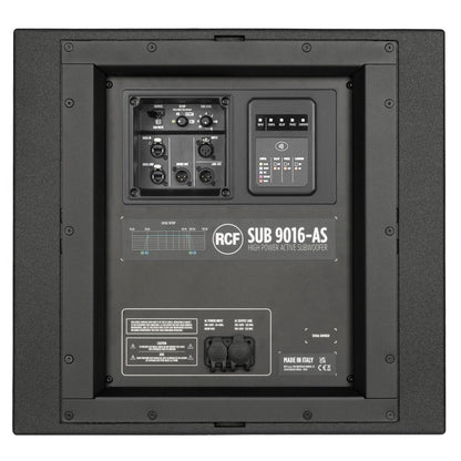 RCF SUB 9016-AS 16" Active High-Power Subwoofer