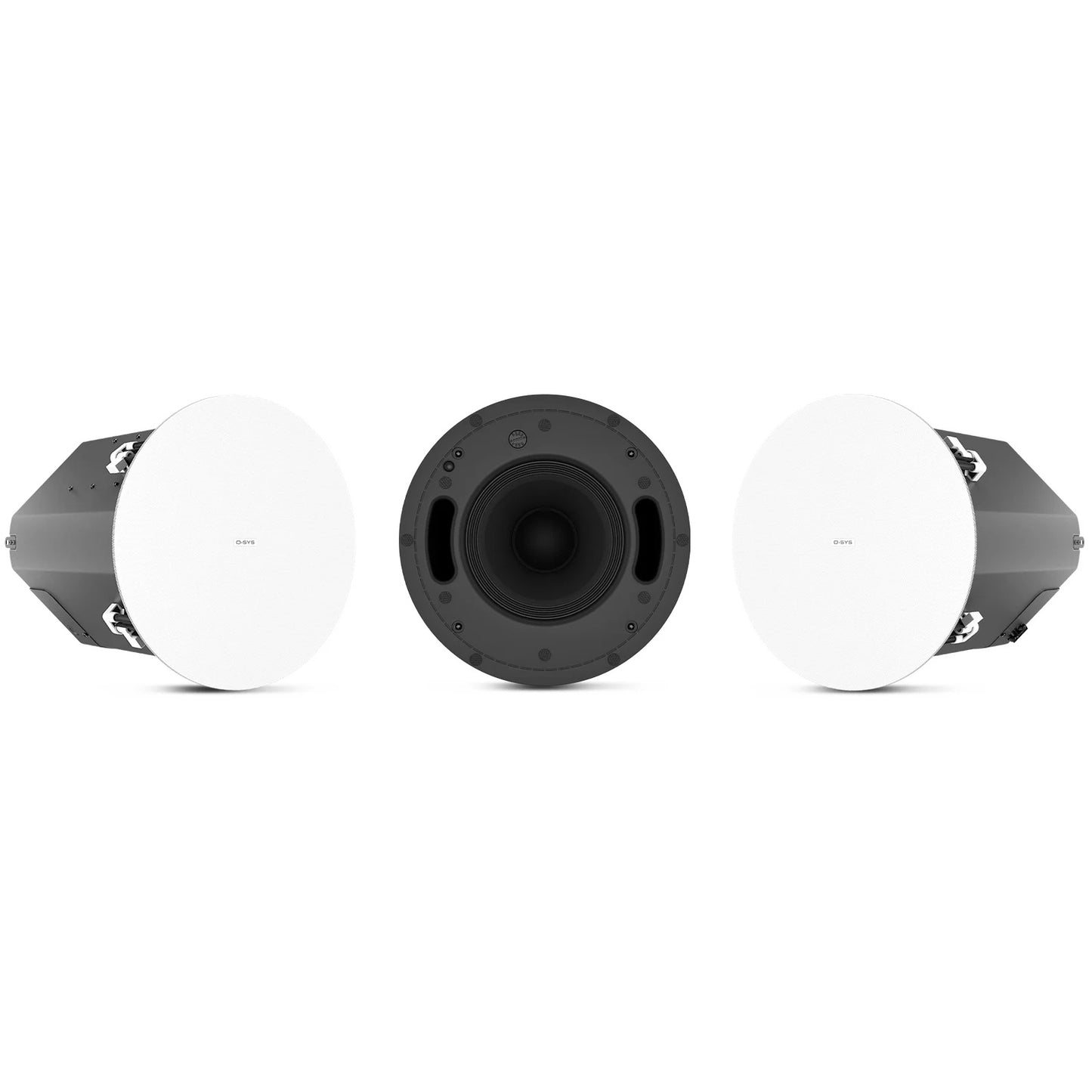 Q-SYS AcousticDesign 8" Two-Way Ceiling Speaker | Zero Bezel | White