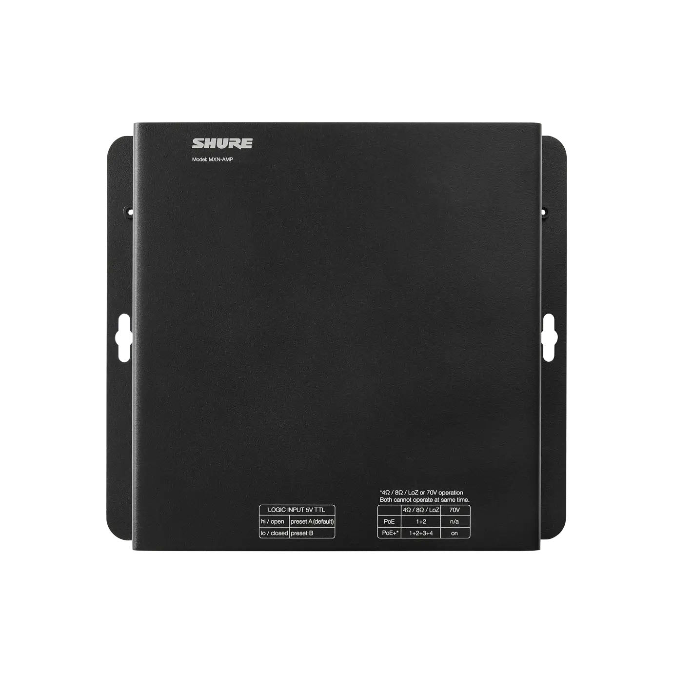 Shure MXN-AMP PoE+ Powered Multichannel Amplifier