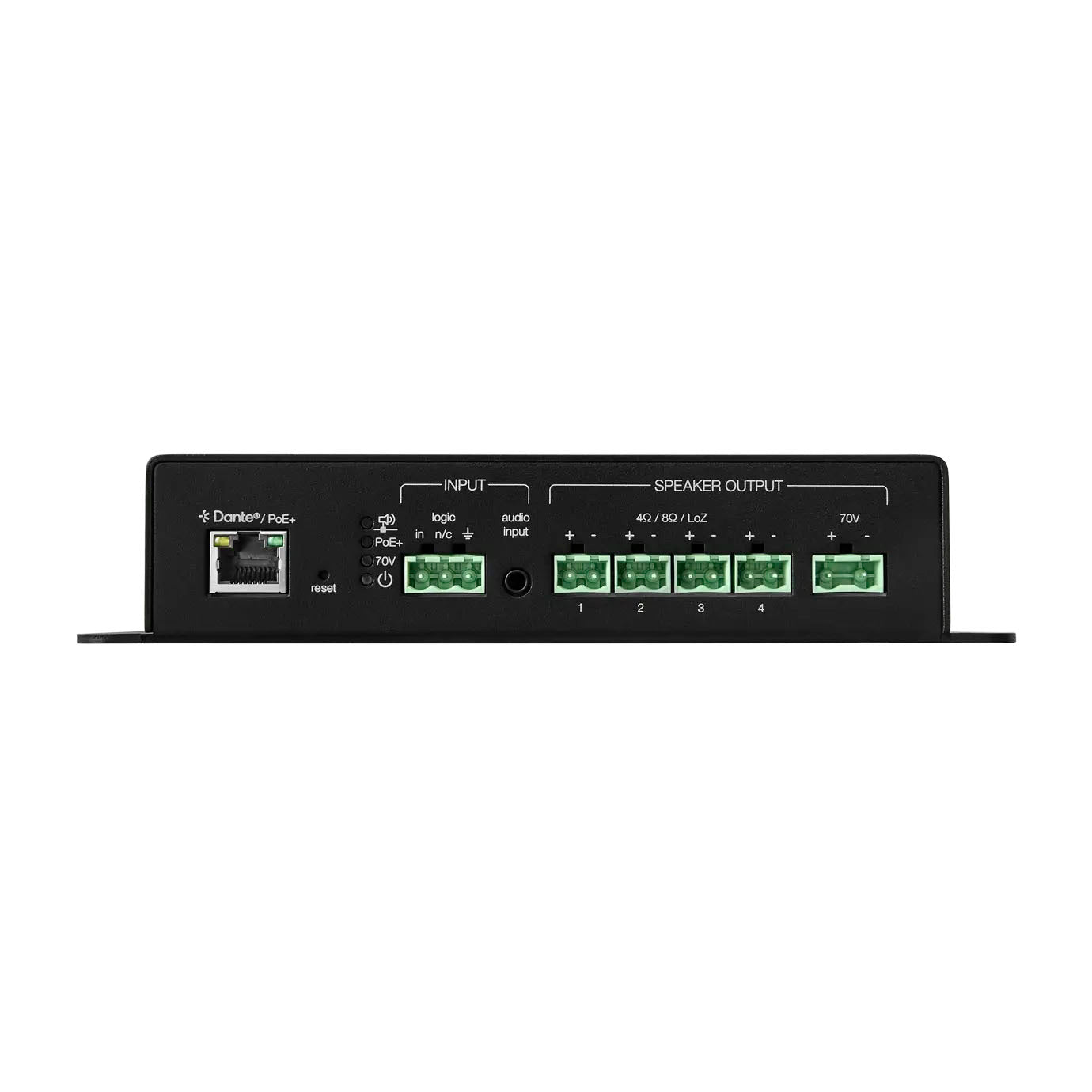 Shure MXN-AMP PoE+ Powered Multichannel Amplifier