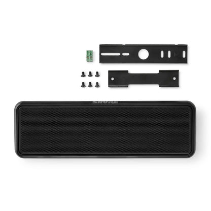 Shure MXP-3 Wall Mount Passive Loudspeaker | Color: Black