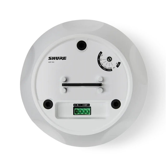 Shure MXP-6 Pendant Passive Loudspeaker | Color: White
