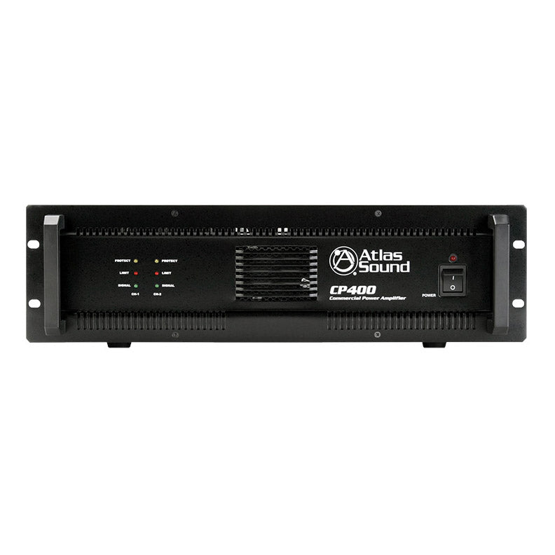 AtlasIED CP400 400-Watt Dual Channel Power Amplifier