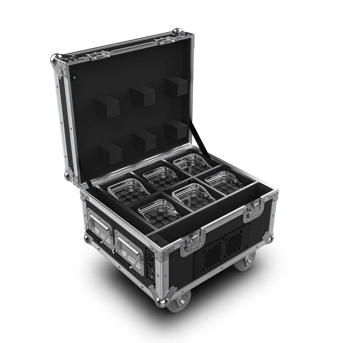 Chauvet Pro WELLFITXX6 Wireless LED Uplight Six-Pack Kit