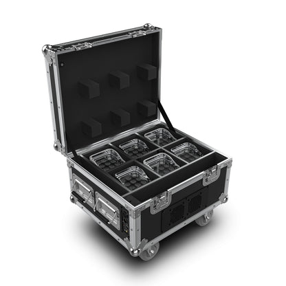Chauvet Pro WELLFITXX6 Wireless LED Uplight Six-Pack Kit