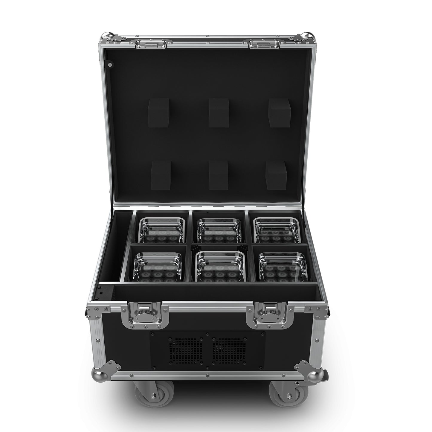 Chauvet Pro WELLFITXX6 Wireless LED Uplight Six-Pack Kit