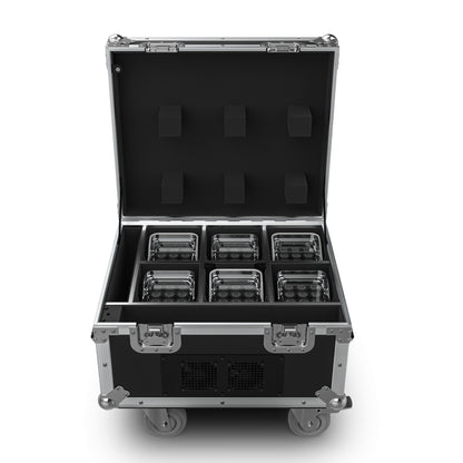Chauvet Pro WELLFITXX6 Wireless LED Uplight Six-Pack Kit