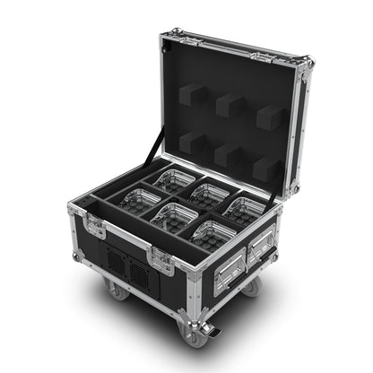 Chauvet Pro WELLFITXX6 Wireless LED Uplight Six-Pack Kit