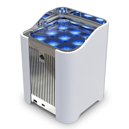 Chauvet Pro WELLFITXX6 Wireless LED Uplight Six-Pack Kit