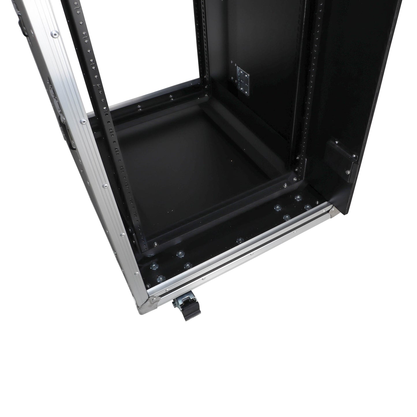 ProX Vertical Rack Shock Mount Case with Sliding Slam Doors | 18U | 24 in