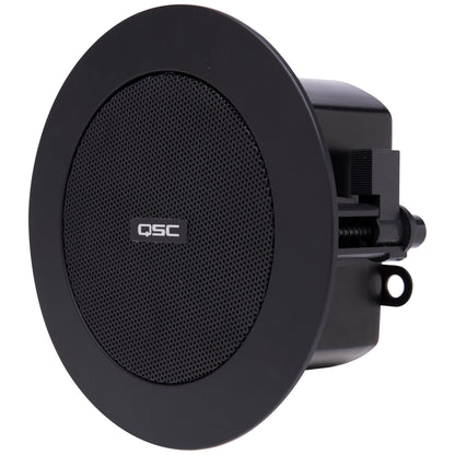 QSC AD-C.SAT AcousticDesign 2.75-Inch Ceiling Speaker | Color: Black