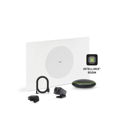 Shure Microflex Ecosystem 310M + Huddly Cam AV Conferencing Bundle | Color: Black