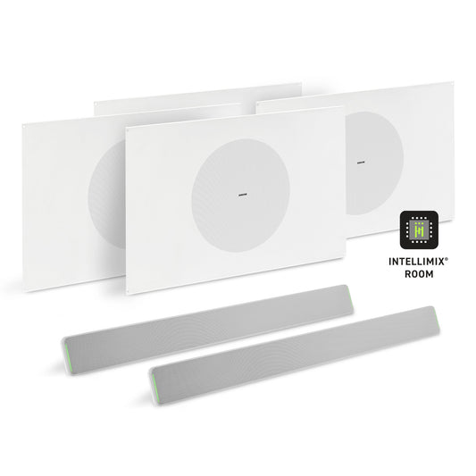 Shure Microflex Ecosystem 712L AV Conferencing Bundle | Color: White