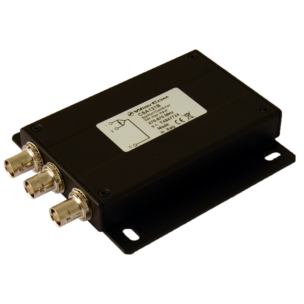 Wisycom CSA121-A Passive Wideband Combiner/Splitter | Max Input: 125mW