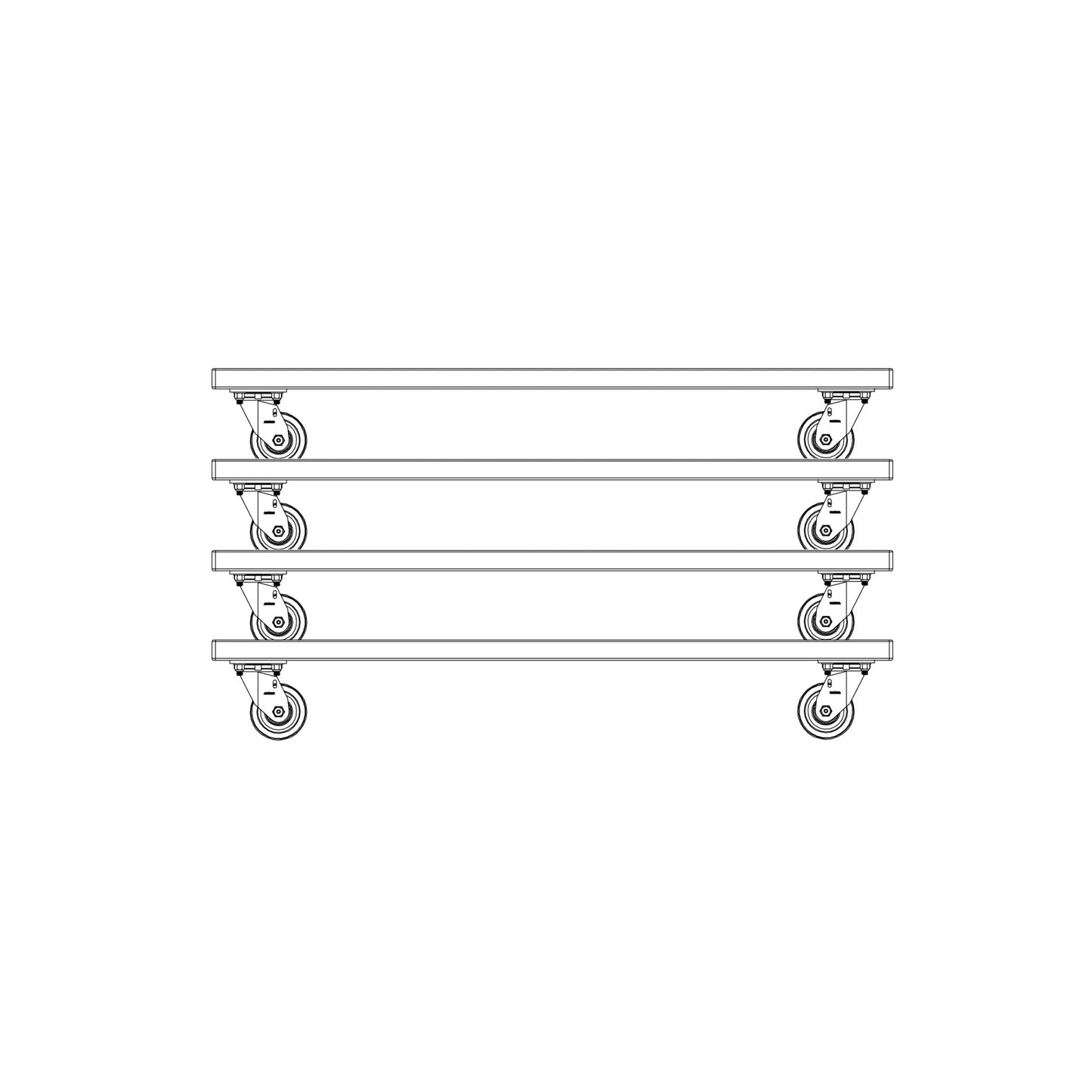 JBL SRX928S VT Vertical Transporter For Three SRX928S Speakers