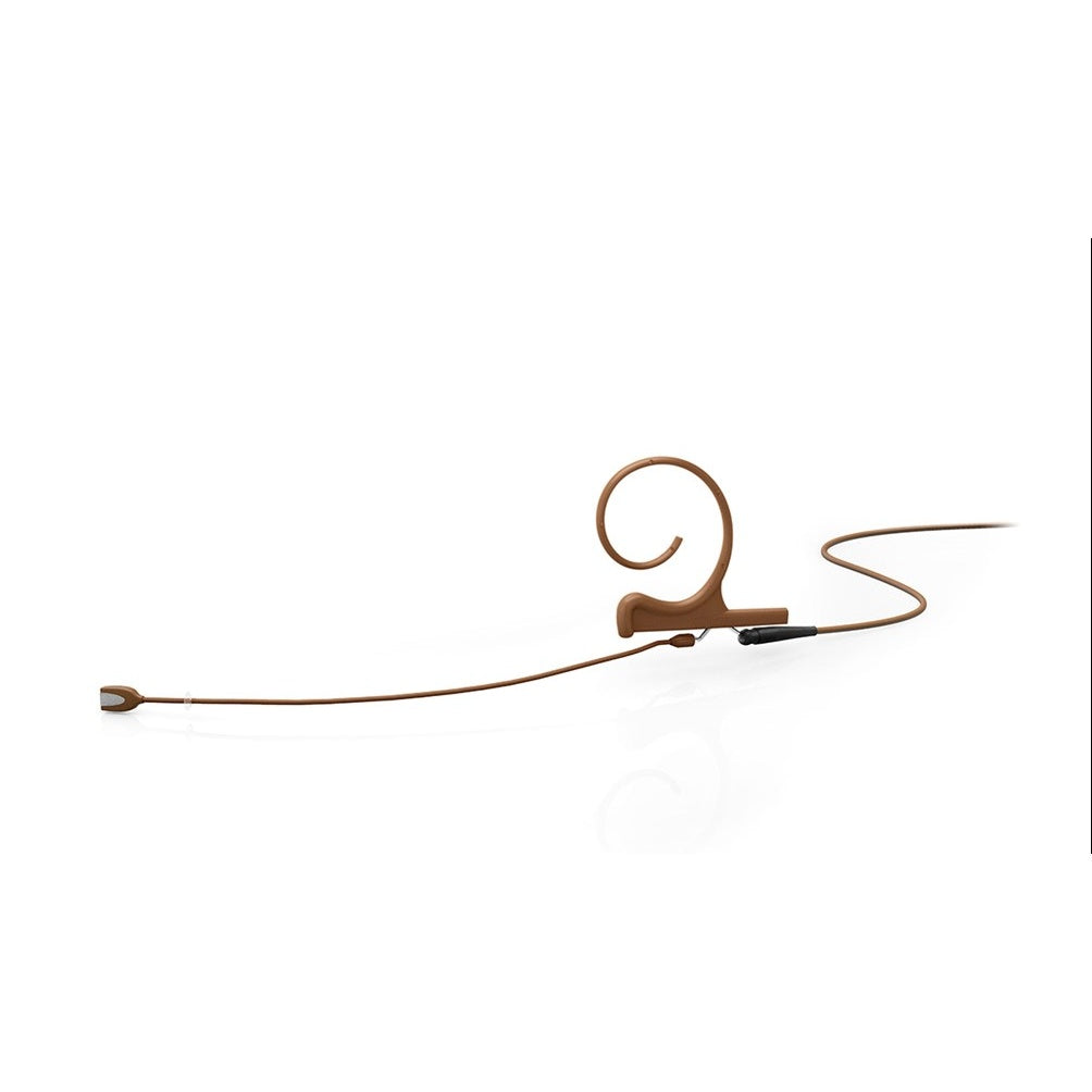 DPA Microphones 4166 Omni Flex Headset Mic With CORE+ | Medium | Long Earset | Mini-Jack | Brown