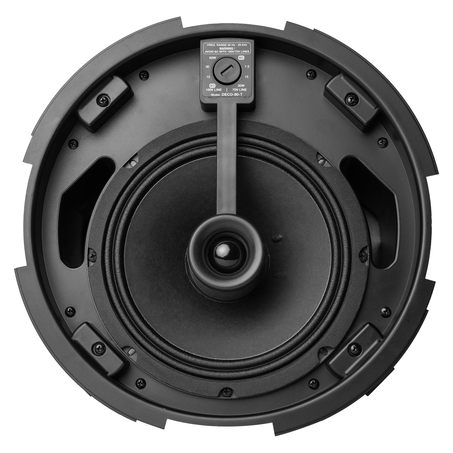 DAS Audio DECO-80-T 8" Coaxial 70V/100V Ceiling Speaker