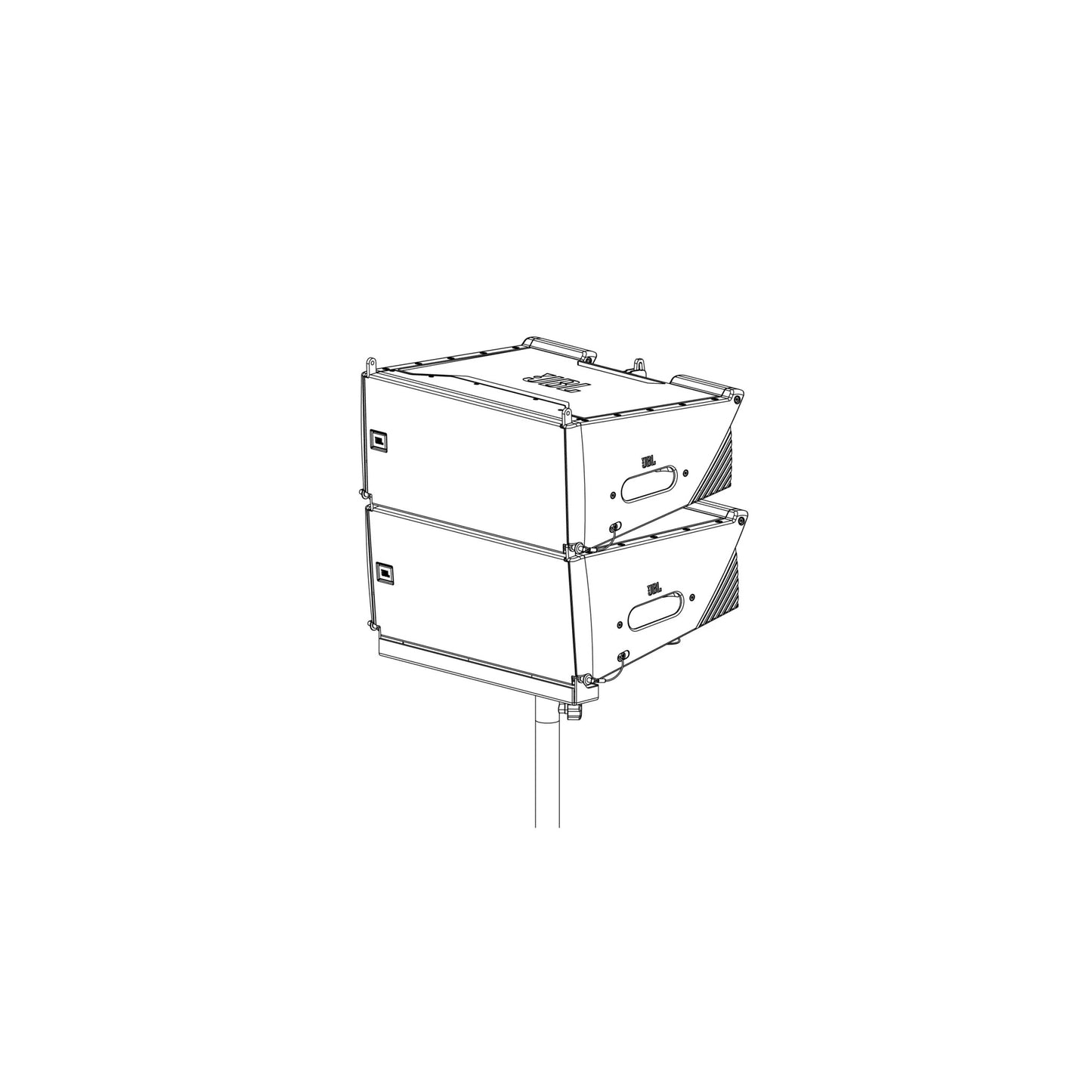 JBL SRX906LA PM Pole Mount Accessory For Installation